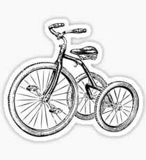 210x230 Tricycle Drawing Stickers Redbubble - Tricycle Sketch