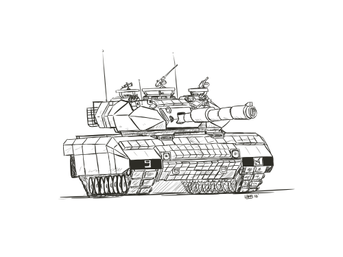 500x375 Trident Tank Tumblr - Trident Sketch