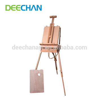 350x350 Artist Painting Advertising Tripod Sketch Stand Wood Acrylic Easel - Tripod Sketch