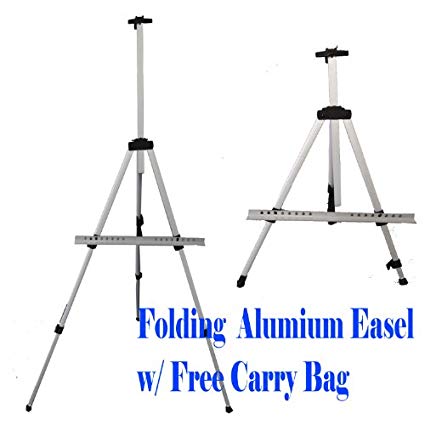 425x425 Dsm Aluminum Easel Silver Lightweight Display Tripod - Tripod Sketch