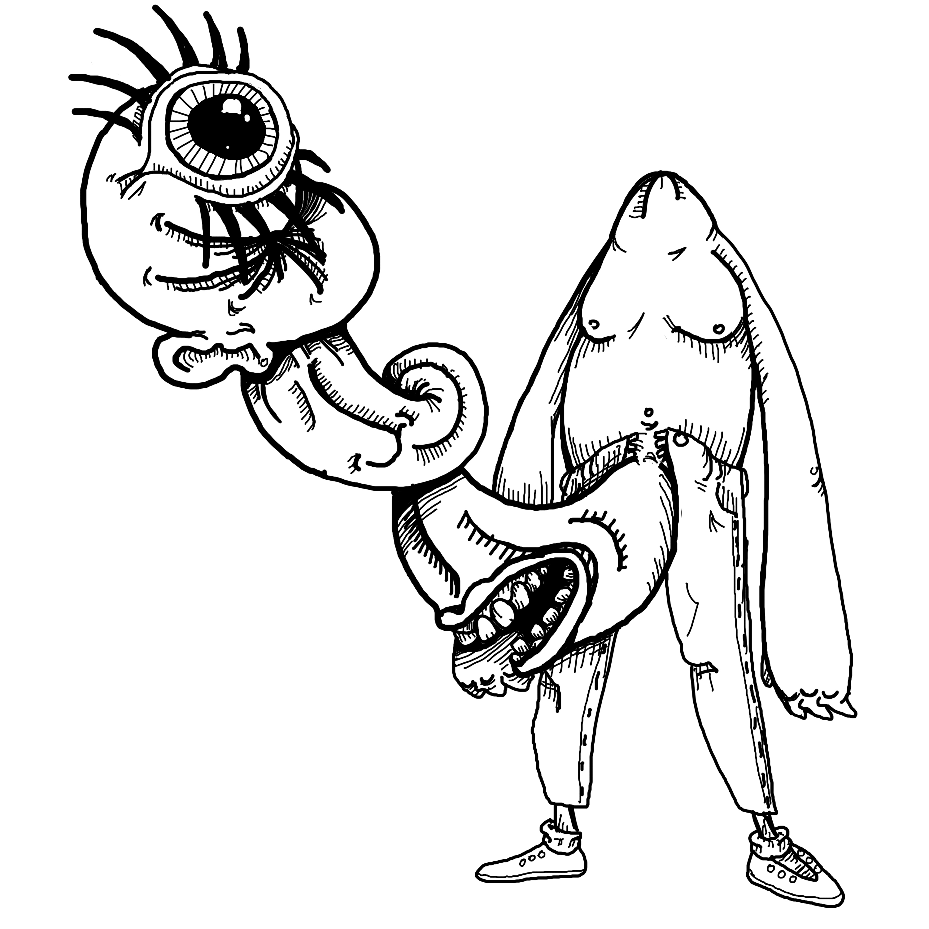 3000x3000 Trippy Zomb Knotts - Trippy Sketch Drawings