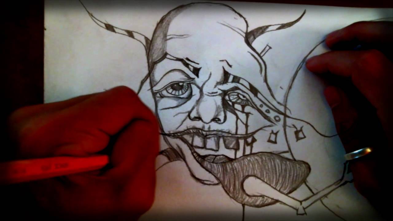 1280x720 Acid (Trippy Drawing Psychedelic Drawing Sketch - Trippy Sketches