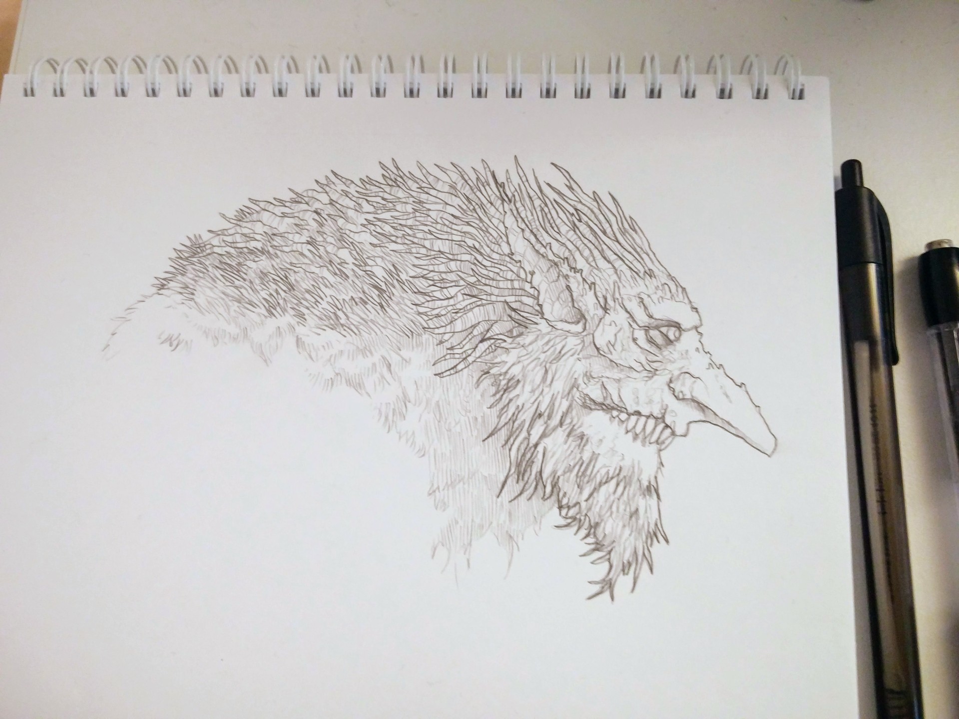 1920x1440 Simon Lindwall - Troll Sketch