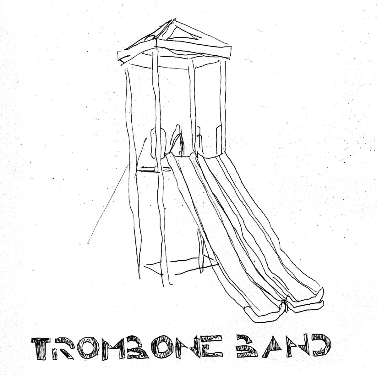 1200x1199 Live Slip And Slide Trombone Band - Trombone Sketch