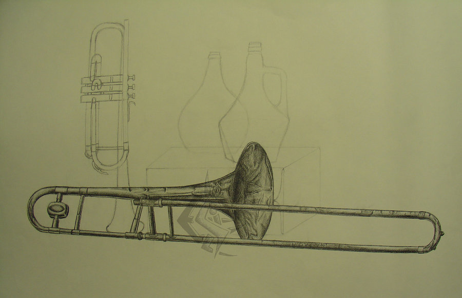 900x582 Trombone Sketch - Trombone Sketch