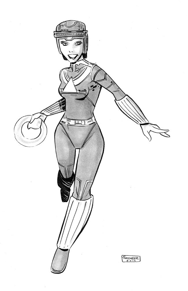 650x1006 Daily Sketch Yori (Tron) - Tron Sketch