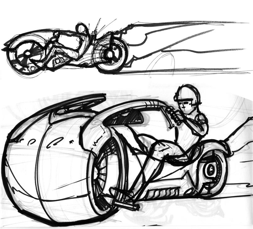 806x731 Index Of Wp Contentuploads200911 - Tron Sketch