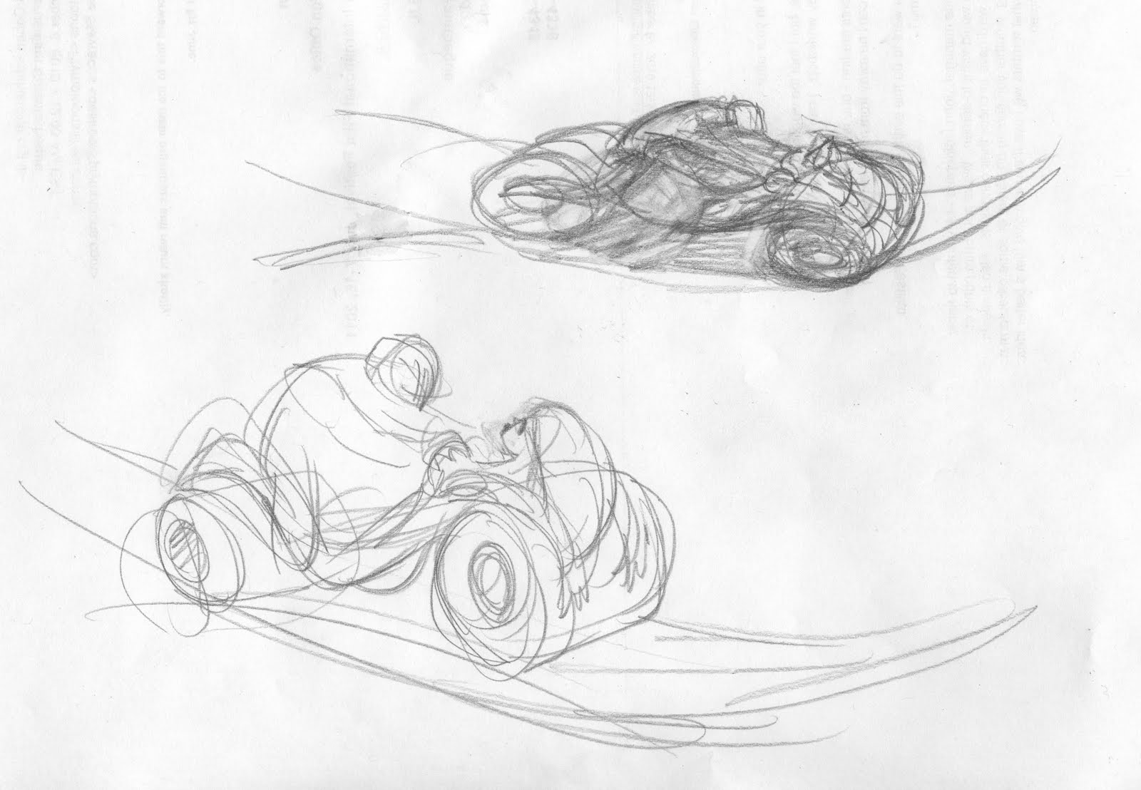 1600x1108 Scribble Junkies Tron - Tron Sketch