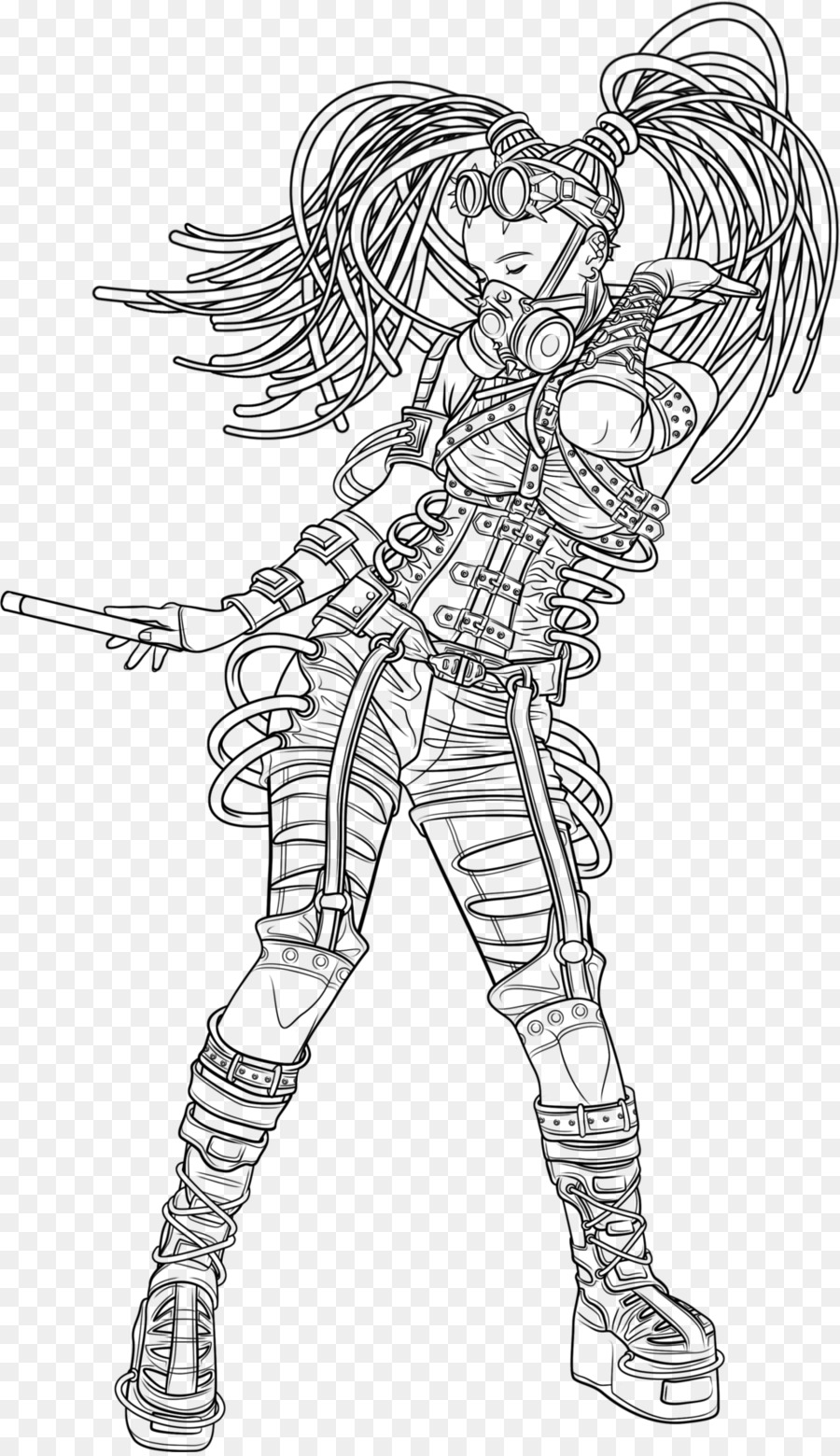 900x1560 Comics Artist Inker Line Art Cartoon Sketch - Tron Sketch