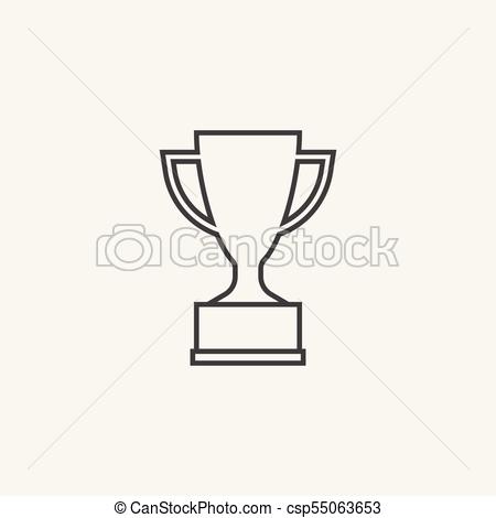 450x470 Collection Of Trophy Drawing Simple High Quality, Free - Trophy Sketch