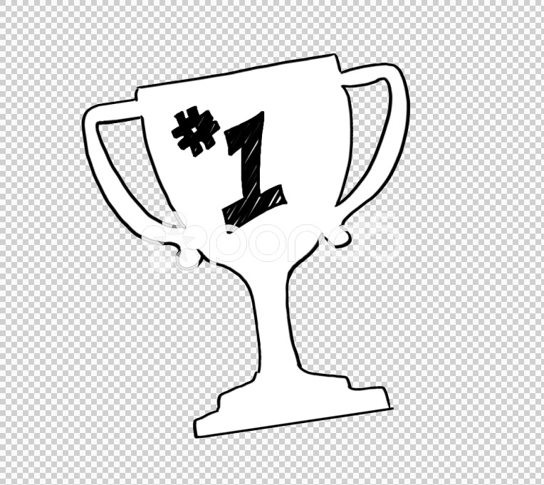 764x681 Trophy Animated Illustration Whiteboard Sketch Drawing Hand Drawn - Trophy Sketch