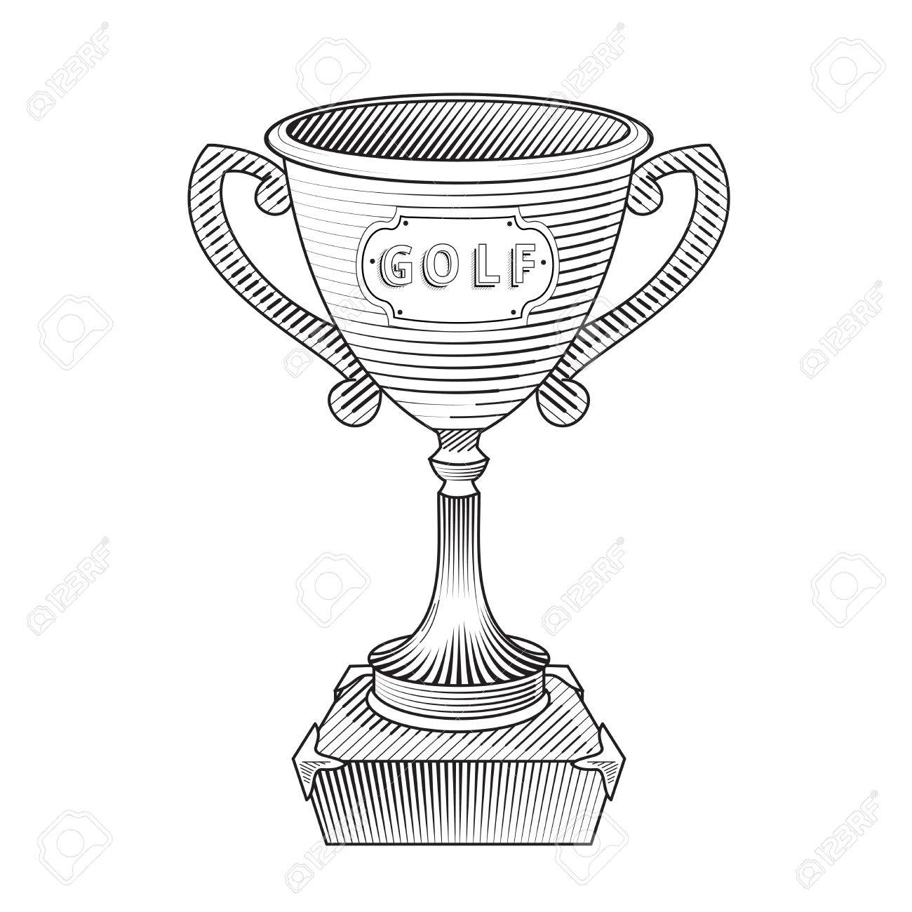 1300x1300 Collection Of Trophy Drawing With Hand High Quality, Free - Trophy Sketch