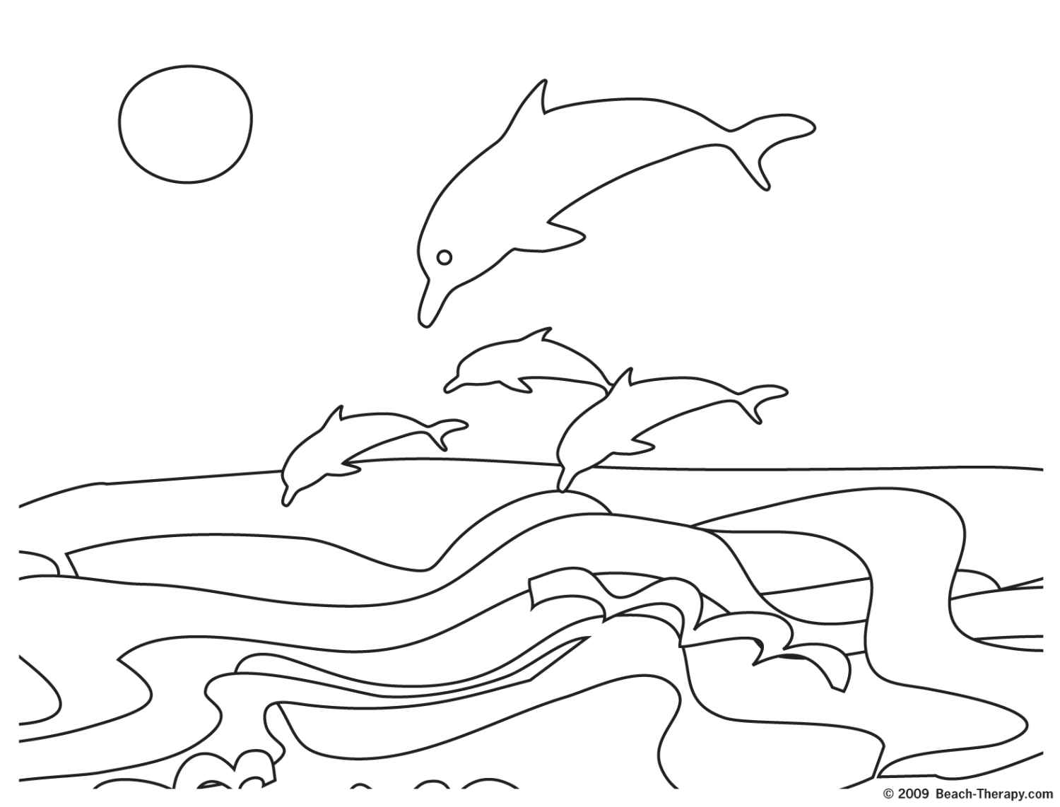 1500x1142 Tropical Beach Coloring Pages 2774394 - Tropical Beach Sketch
