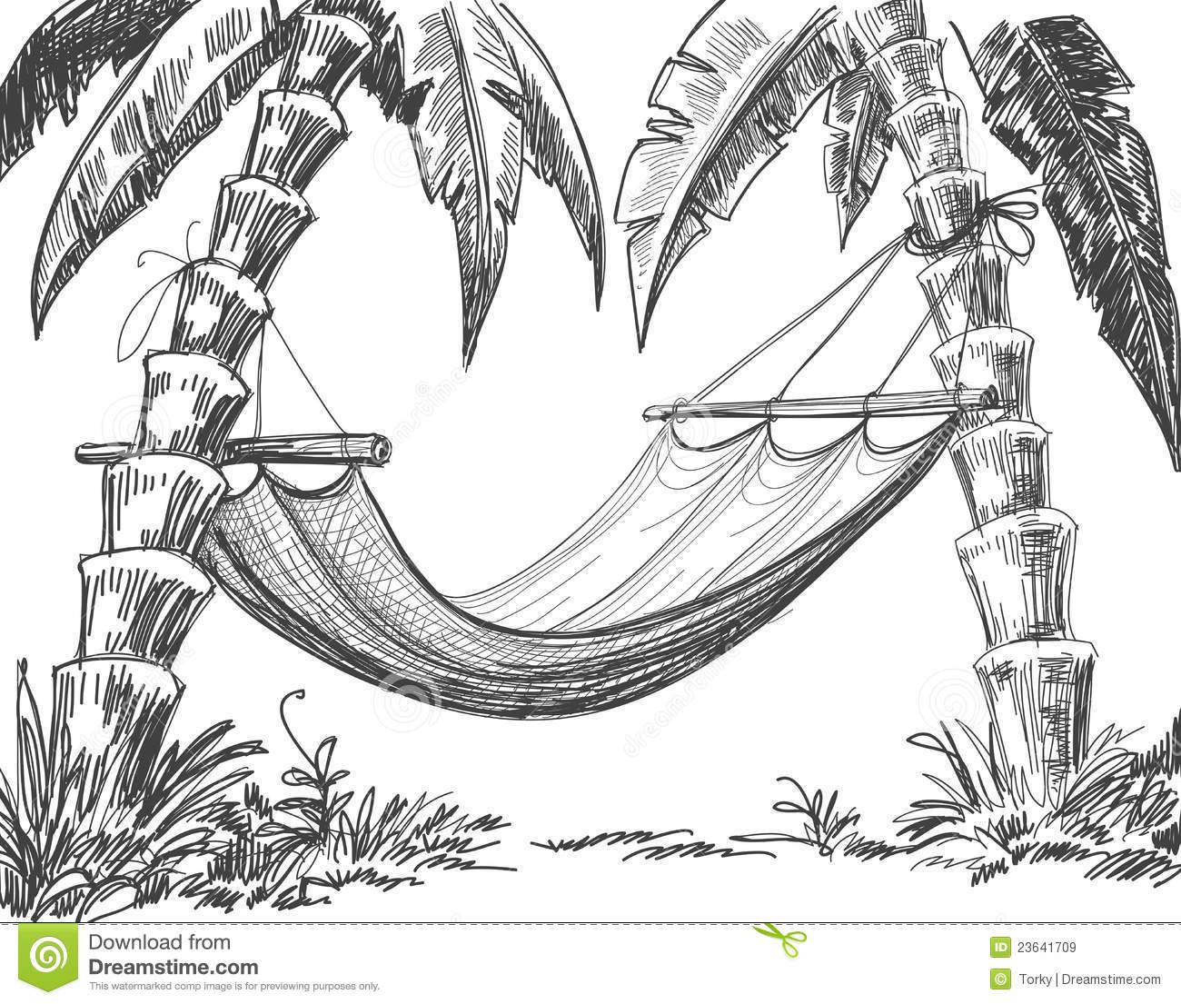 1300x1105 Tropical Beach Drawing For Beginners - Tropical Beach Sketch