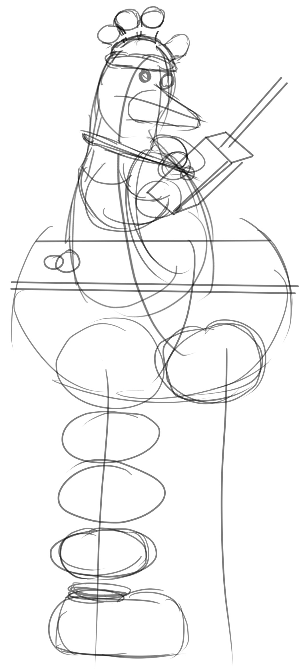 1068x2342 Tangui - Trouser Sketch