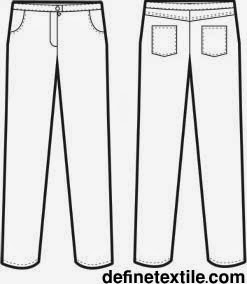 247x284 Basic Pant ~ Define Textile - Trouser Sketch