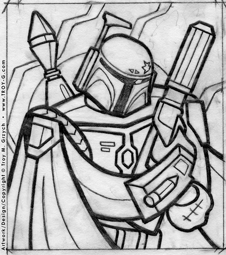 444x500 Other Artwork Troy - Troy Sketch