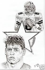 192x300 Troy Aikman Dallas Cowboys Sketch Poster Picture Art Ebay - Troy Sketch