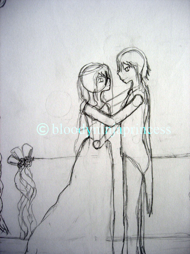 774x1032 True Love Sketch By Bloodyninjaprincess - True Love Sketch