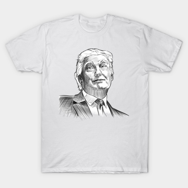 630x630 Limited Edition. Exclusive Donald Trump Sketch - Trump Sketch