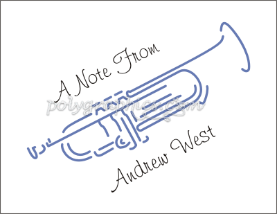 400x309 Trumpet Sketch Card Details - Trumpet Sketch