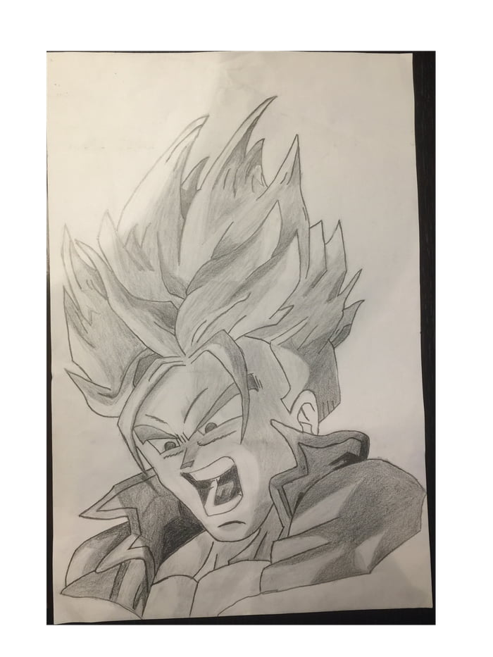 700x933 Just A Future Trunks Sketch. - Trunks Sketch