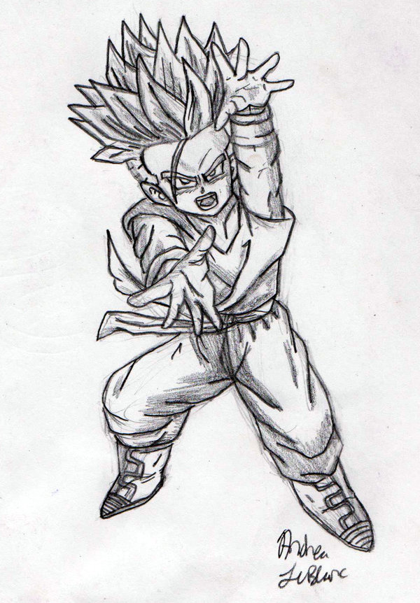 600x862 Trunks - Trunks Sketch