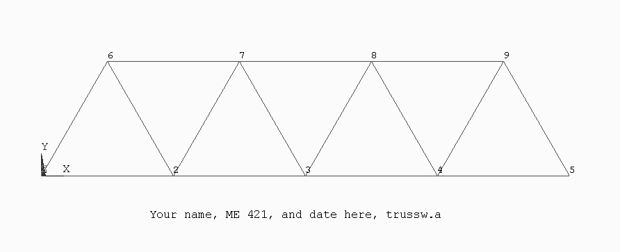 892x363 Meng 421 Bridge Design - Truss Sketch
