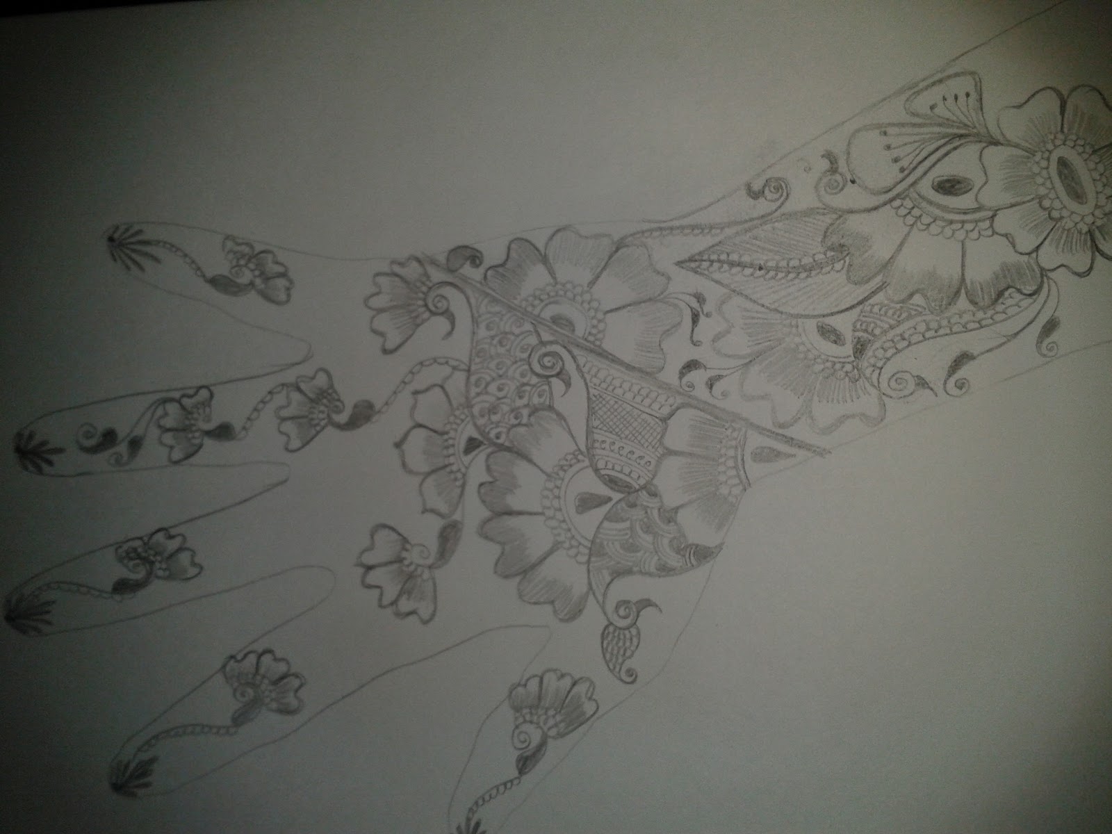 1600x1200 Henna Designs Pencil Sketch Of A Henna Design... Eager To Try It - Try Sketch