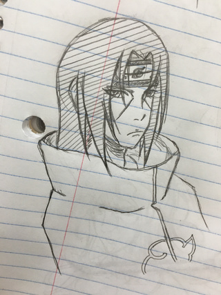 320x427 Itachi Sketch...ill Try And Post More On Here. Sorry For The - Try Sketch