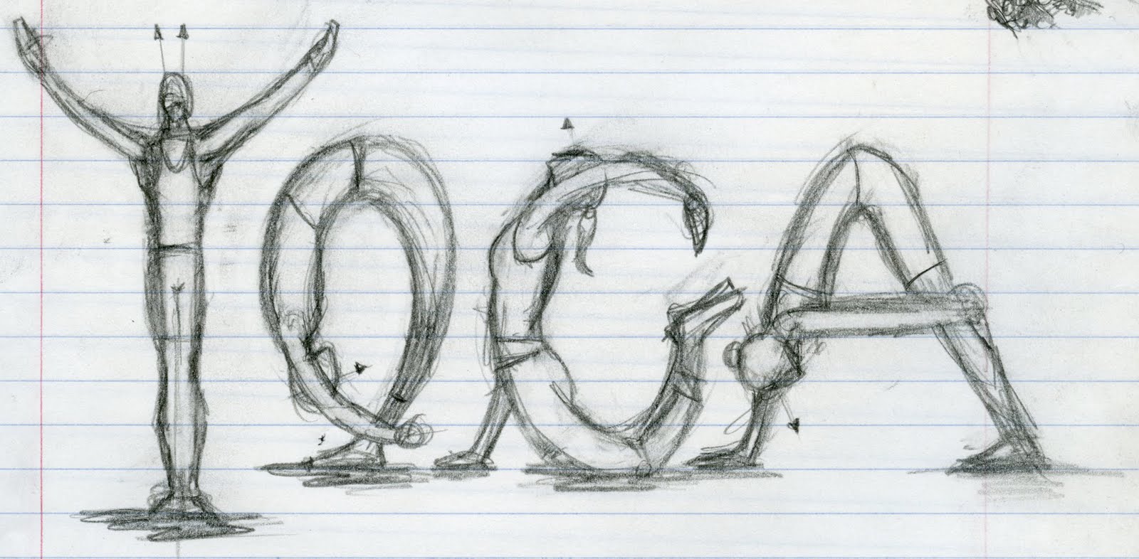 1600x786 The Art Of Garrick Dean Yoga Sketch - Try Sketch