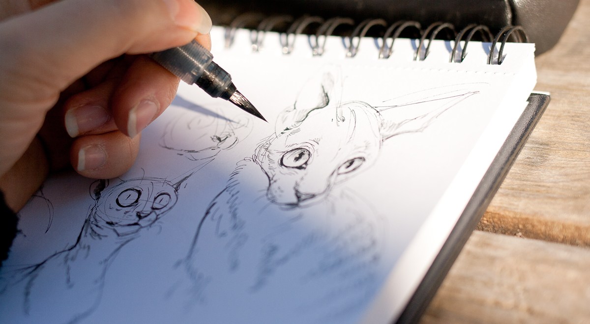 1200x660 Try To Put Your Eraser Aside To Improve Your Sketches - Try Sketch