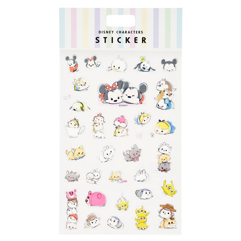 800x800 New Disney Tsum Tsum Character Stickers Now Available From Disney - Tsum Tsum Sketch