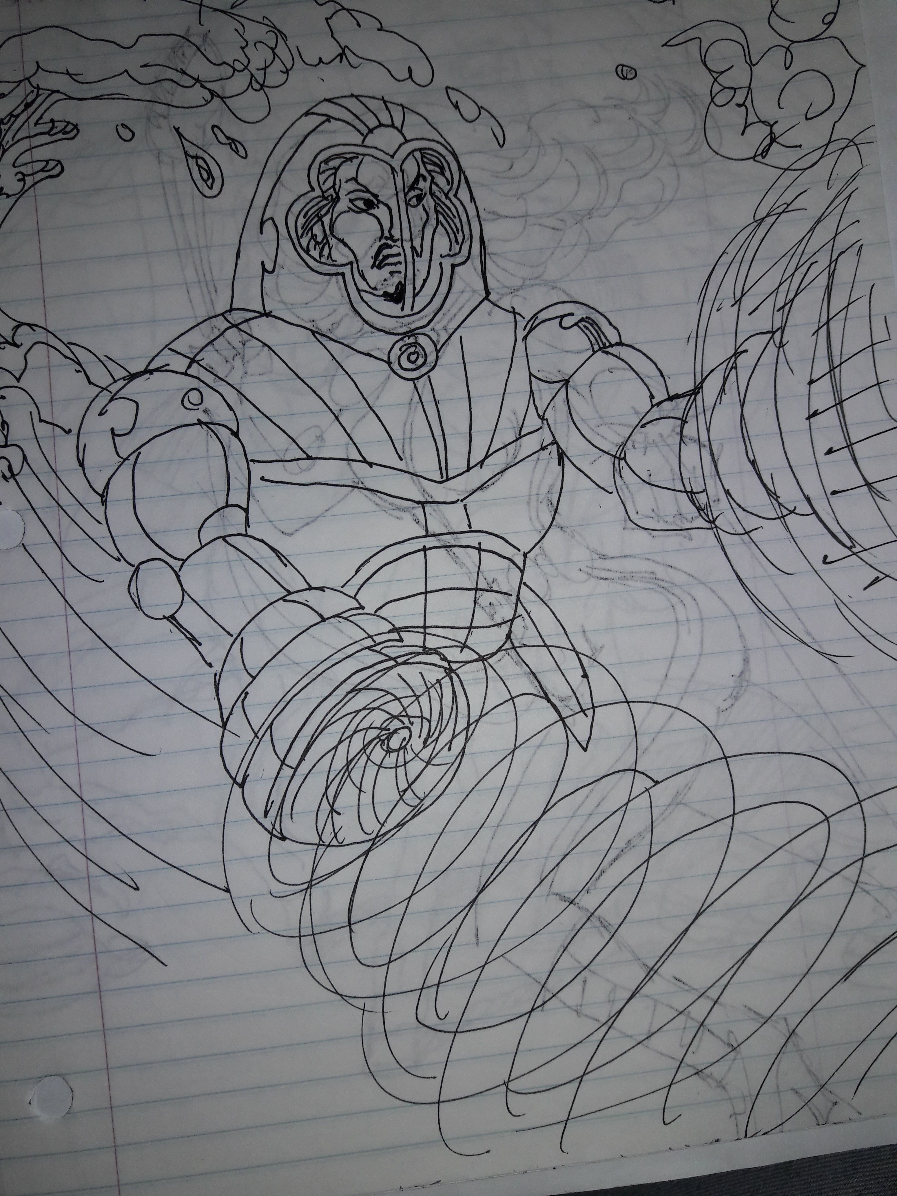 3096x4128 Tsunami - Tsunami Sketch