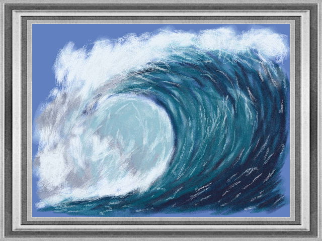 640x480 Tsunami Sketch By Stormybaka - Tsunami Sketch
