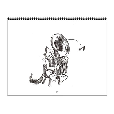 460x460 Tuba Calendars - Tuba Sketch