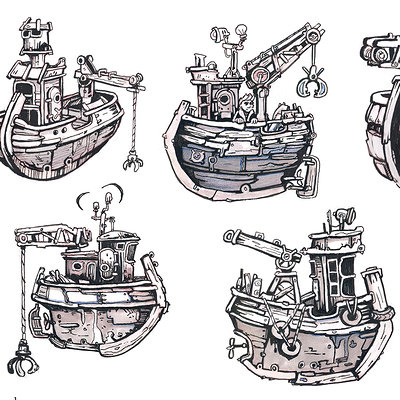 400x400 Search - Tugboat Sketch