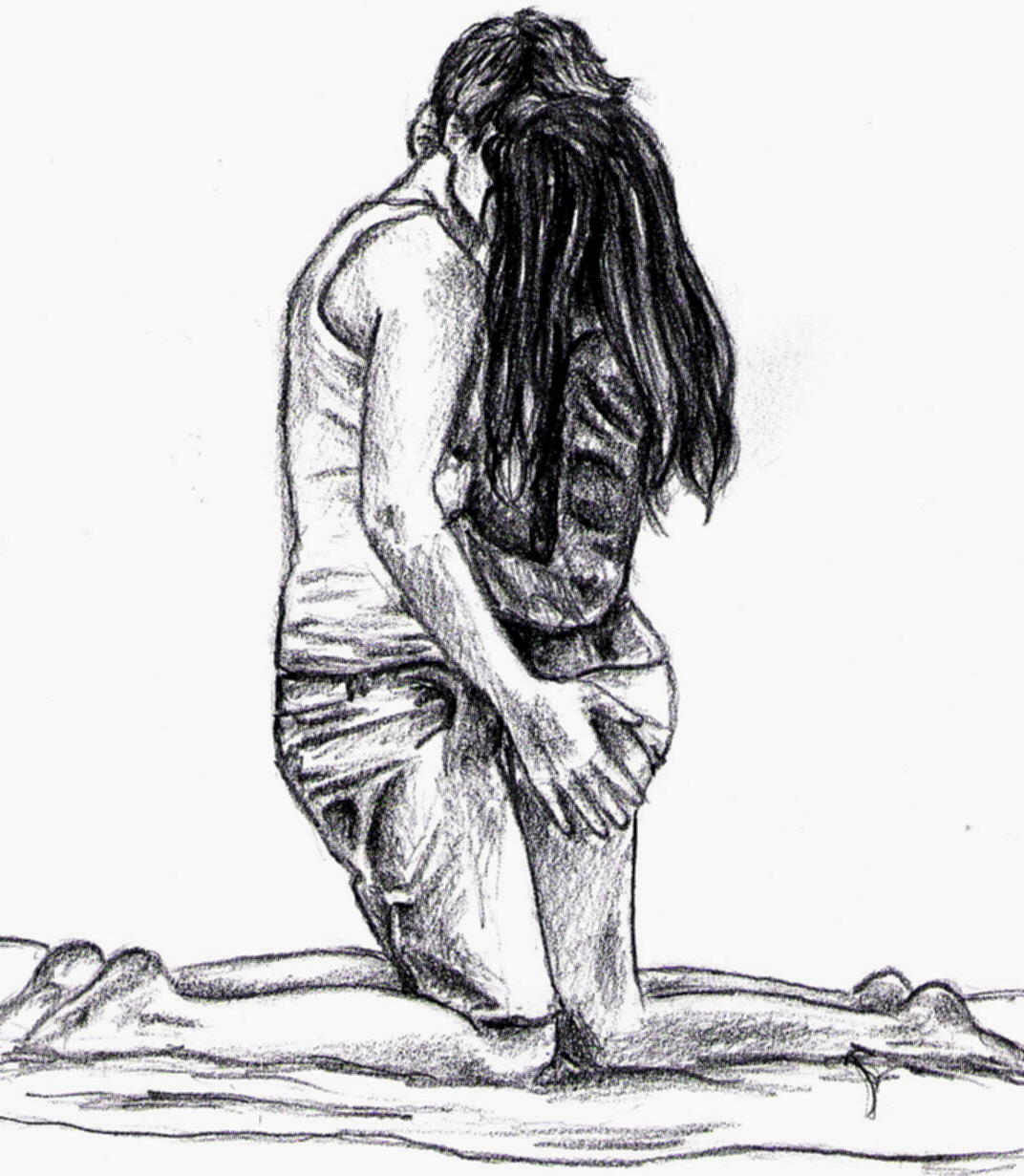 1072x1231 Easy Pencil Sketches Couple On Tumblr Drawings Of Couples Tumblr ...