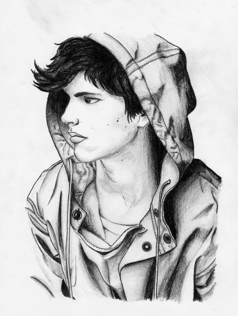 771x1024 Pencil Drawing Of A Boy Pencil Drawings Tumblr Boys Sad Sketches - Tumblr Sketches