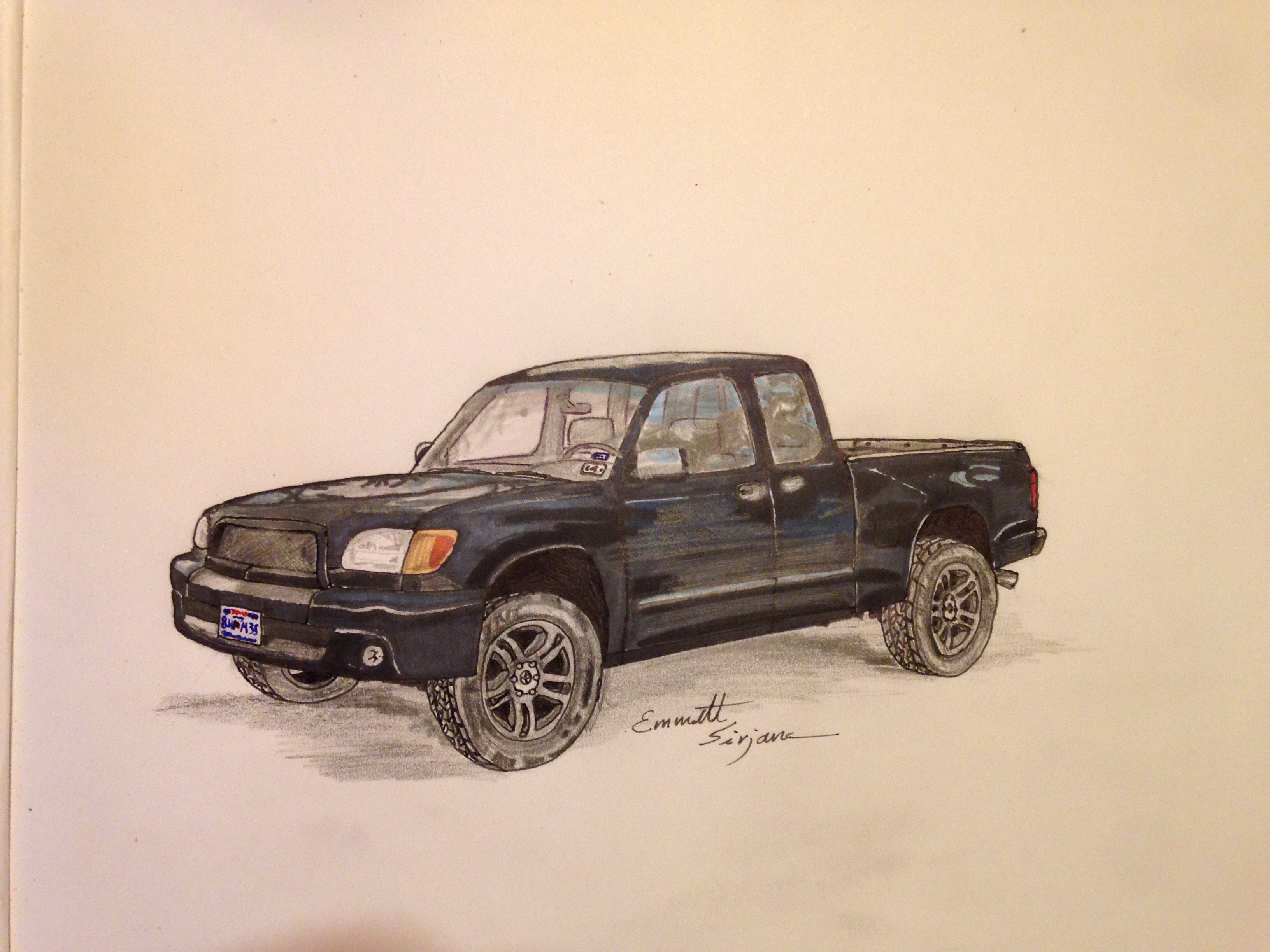 3264x2448 Toyota Tundra Sketch - Tundra Sketch