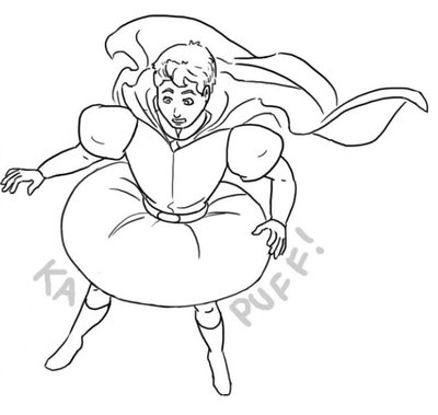 400x379 Phillip Sketch (Inflated Tunic) By Atlanticninjas - Tunic Sketch