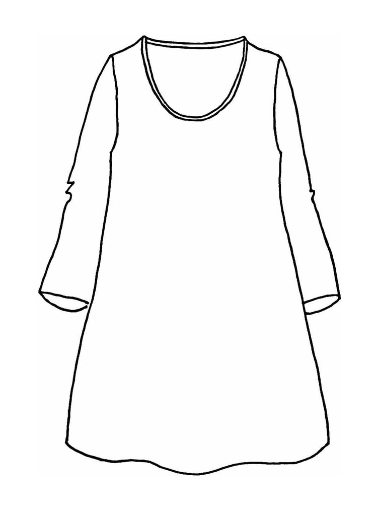 747x1023 Social Tunic (Neutral 2018) Linen Woman - Tunic Sketch