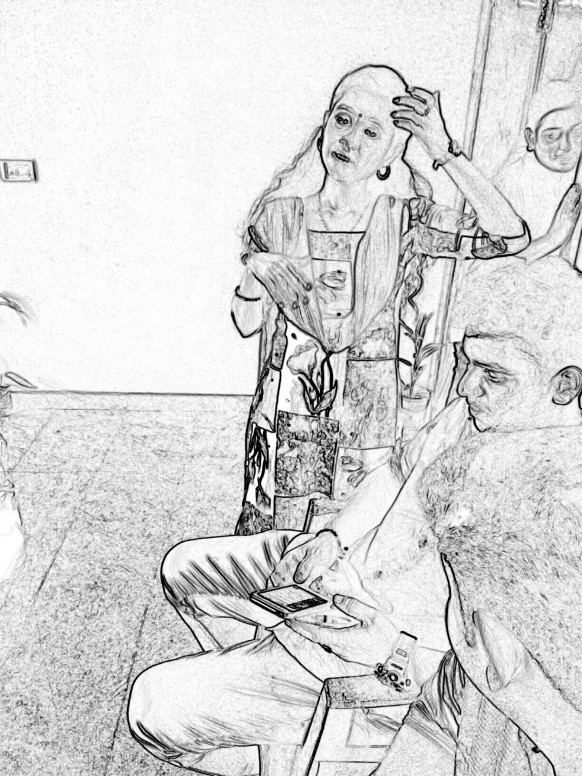 582x776 Photos With Sketch ,tunnel And Mirror Fillter - Tunnel Sketch