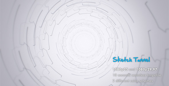 590x300 Sketch Tunnel By Simlos Videohive - Tunnel Sketch