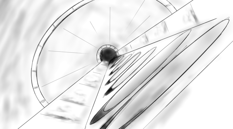 900x499 Tunnel Sketch By Chrisvme - Tunnel Sketch