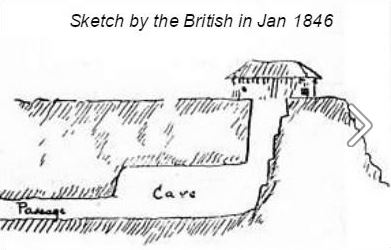 391x250 Ruapekapeka Tunnels - Tunnel Sketch