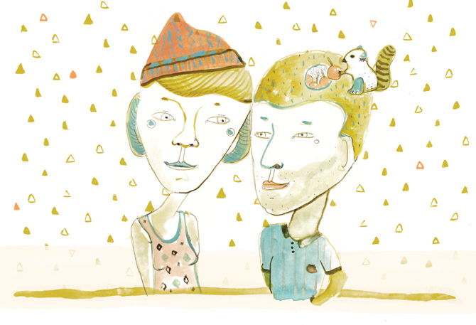 670x457 Sketches Watercolors - Tupperware Sketch