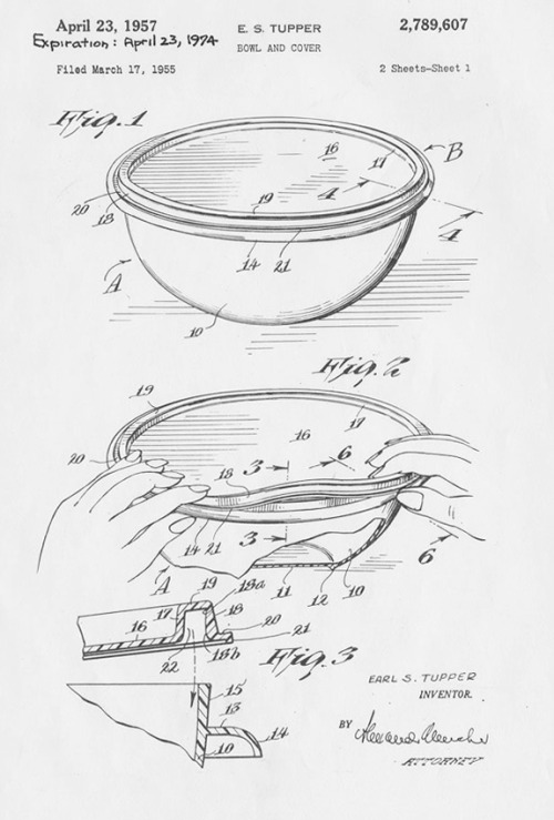 500x739 Tupperware Graphic Design Theory - Tupperware Sketch