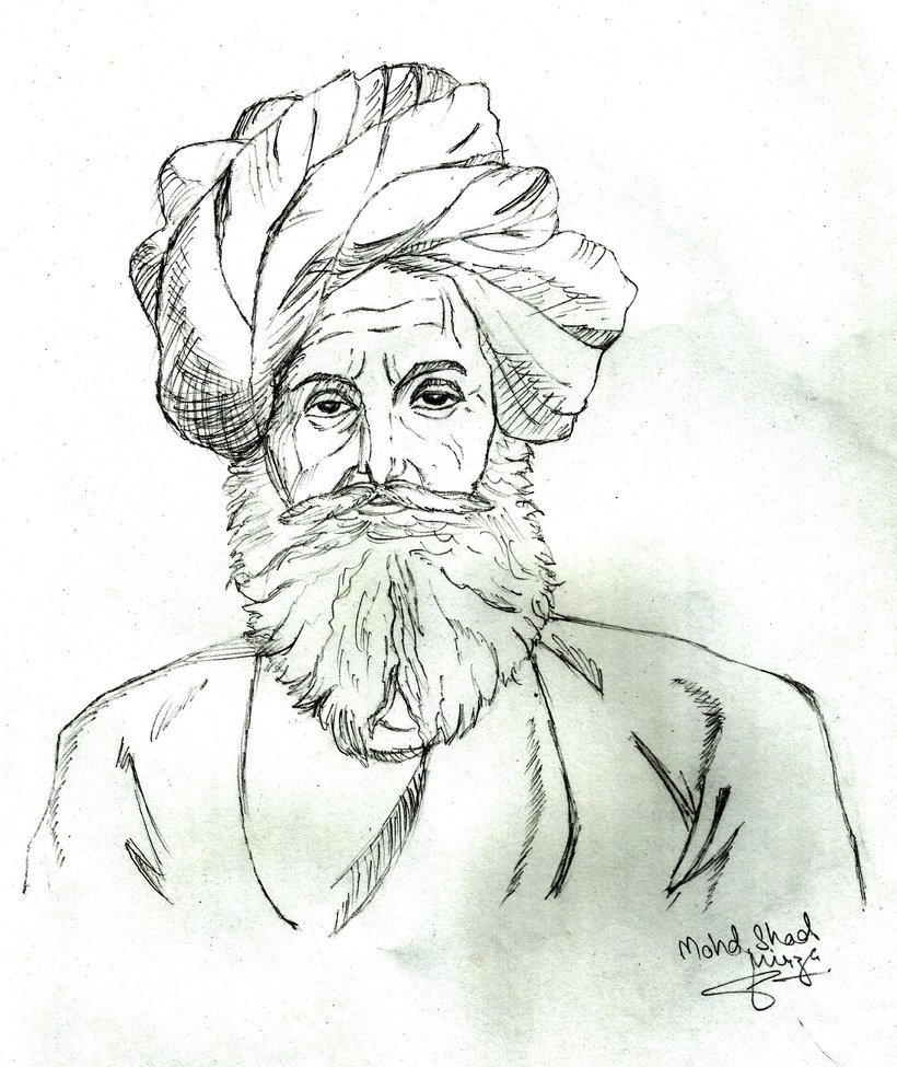 Turban Sketch at Explore collection of Turban Sketch
