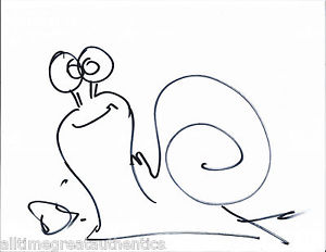 300x232 Turbo Director David Soren Hand Signed Autograph Authentic Snail - Turbo Sketch